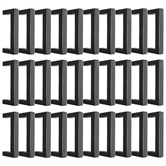 30 Pack Square Cabinet Handle, Stainless Steel Drawer Pull for Cabinets
