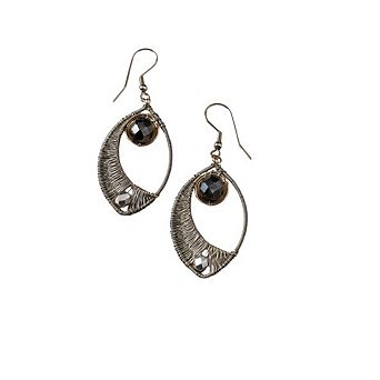 Ojo Wire Wrapped Earrings