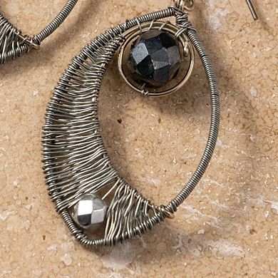 Ojo Wire Wrapped Earrings