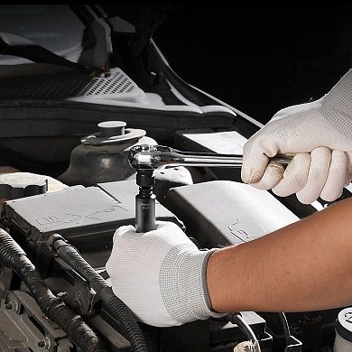 Alloy Steel Impact Socket Set 48-Piece with Metal Toolbox for Automotive Tools