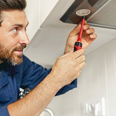 13-Piece Insulated Screwdriver Set with Magnetic Tips and Interchangeable Heads