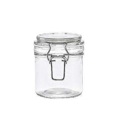2 Pack Glass Lock Lid Storage Jars