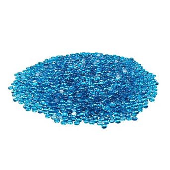 Fire Glass Rocks for Fire Pits, Gas Fireplaces, or Outdoor Flames