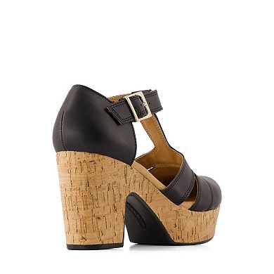 Andrea Women's Heeled Platform Sandals 67961-3598726