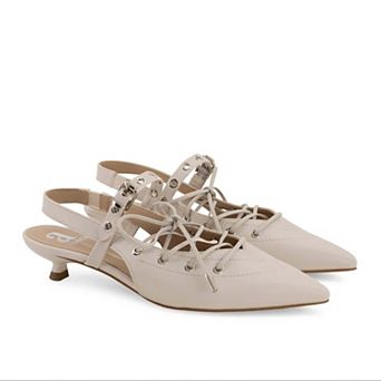 Andrea Women's Kitten Heel Strappy Pumps 95077-3888926