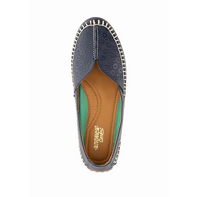 Andrea Women's Ultra Comfort Leather Loafers 94764-3888148