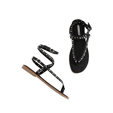 Andrea Women's Strappy Thong Sandals 95937