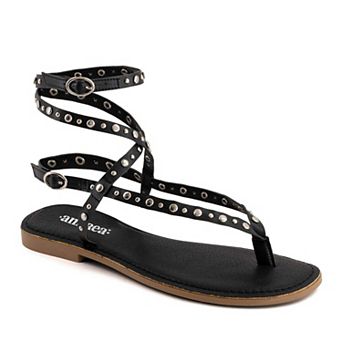 Andrea Women's Strappy Thong Sandals 95937