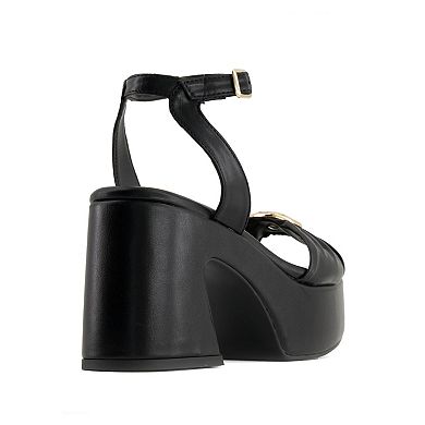 Andrea Women's Platform Heeled Sandals 95005-3890882