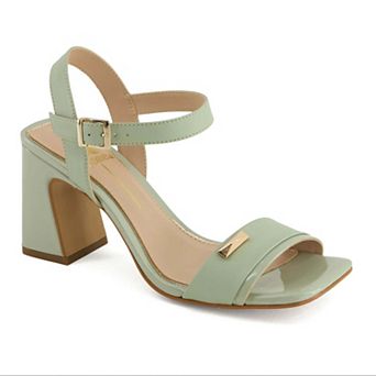 Andrea Women's Block Heel Ankle Strap Sandals 95008-3891186