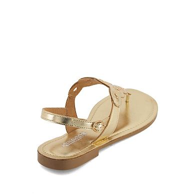Andrea Women's Slingback Flat Sandals 95935-3907726