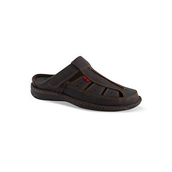 Andrea Men's Leather Clogs 62806-3657287