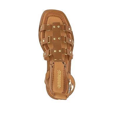 Andrea Women's Gladiator Flat Sandals 95930-3907504