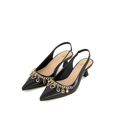 Andrea Women's Slingback Pumps 94969-3887943