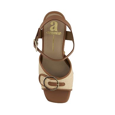 Andrea Women's Platform Heeled Sandals 95053-3892206