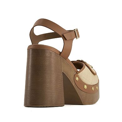 Andrea Women's Platform Heeled Sandals 95053-3892206