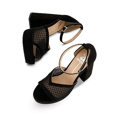 Andrea Women's Heeled Platform Sandals 94981-3889282
