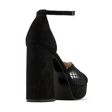 Andrea Women's Heeled Platform Sandals 94981-3889282