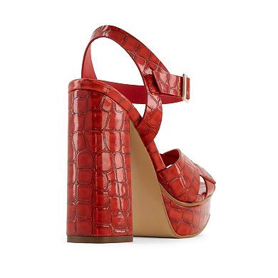 Andrea Women's Platform Heeled Sandals 94974-3890684