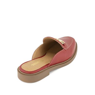 Andrea Women's Flat Mocassin Mules 95898-3904824