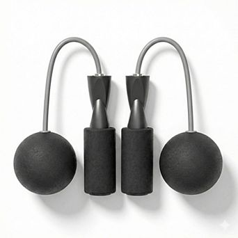 2 pc Weighted Jump Rope for Cardio Endurance and Strength Training