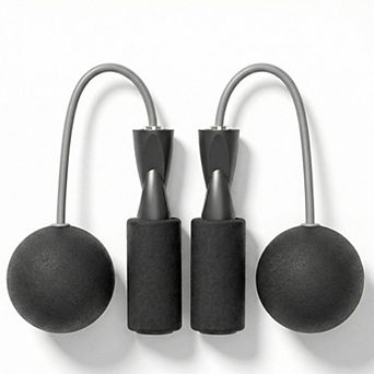 2 pc Weighted Jump Rope for Cardio Endurance and Strength Training