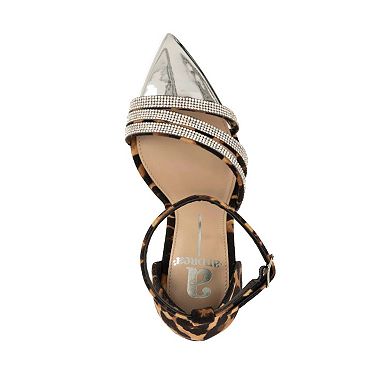 Andrea Women's Heeled Ankle Strap Dress Sandals 94015-3863701