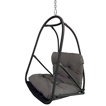 Wicker Rattan Swing Egg Chair without Stand
