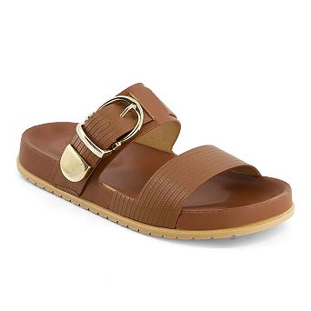 Andrea Women's Double Strap Footbed Sandals 90562