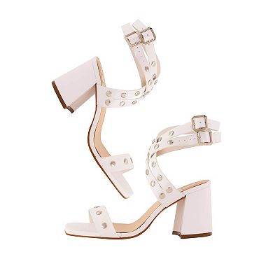 Andrea Women's Heeled Ankle Strap Sandals 95045-3890967
