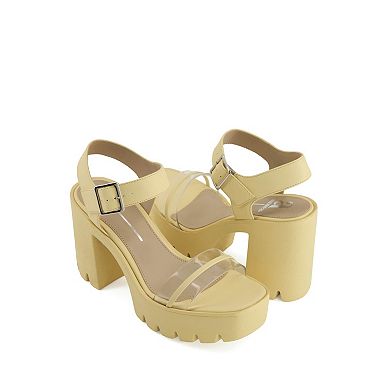 Andrea Women's Platform Heeled Sandals 83506-3895108
