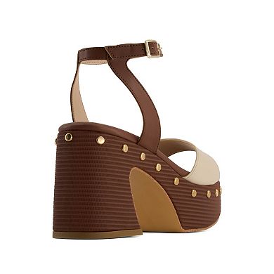 Andrea Women's Heeled Platform Sandals 95285-3898529