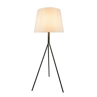Forge 52" Tripod Black Metal LED Floor Lamp