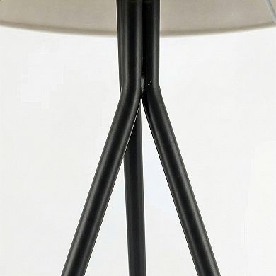 Forge 52" Tripod Black Metal LED Floor Lamp
