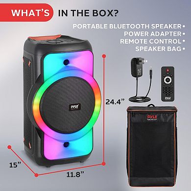 Pyle Bluetooth Party Speaker, 160W Bluetooth