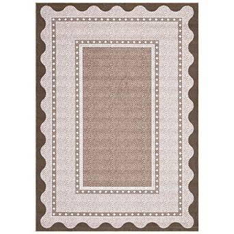 Rug for Living Room, Bedroom with Washable, Non Slip, Soft Made of Polyester