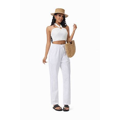 Casual Linen Summer Pants Women