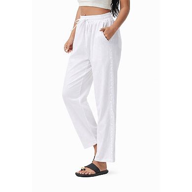 Casual Linen Summer Pants Women