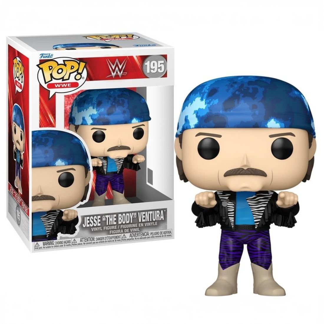 Детская фигурка Funko Pop! WWE: Jesse the Body Ventura #195 — фото 1