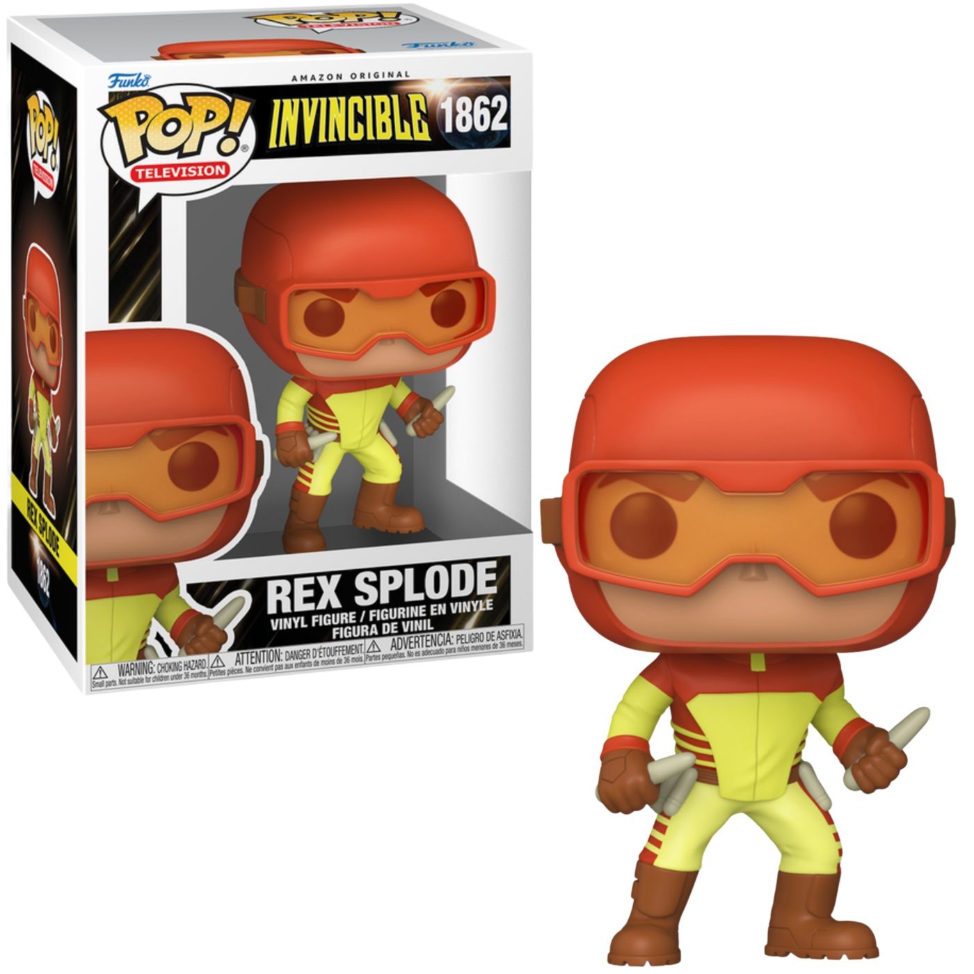 Детские фигурки Funko Pop! Funko Pop! Invincible: Rex Splode #1862