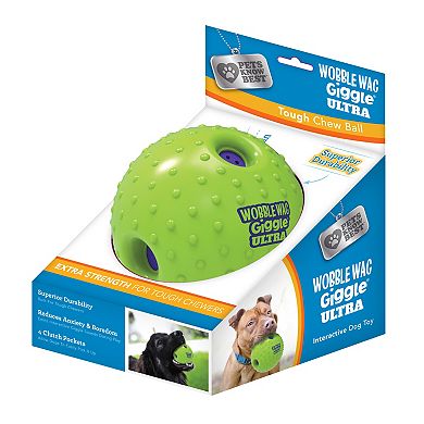 Pet Knows Best Wobble Wag Giggle Ultra Interactive Pet Toy