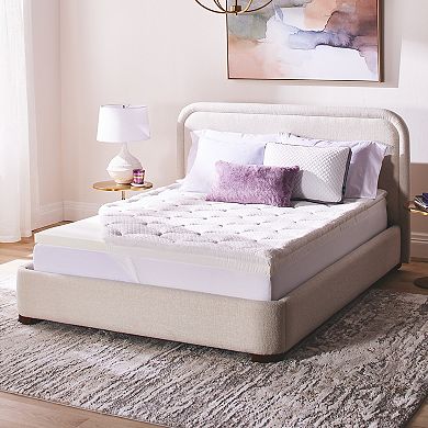 Serta® Perfectly Plush™ 4-Inch Pillow Top & Gel Memory Foam Mattress Topper