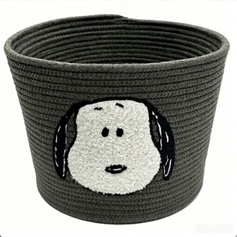 The Big One® Peanuts Snoopy Braided Storage Tote