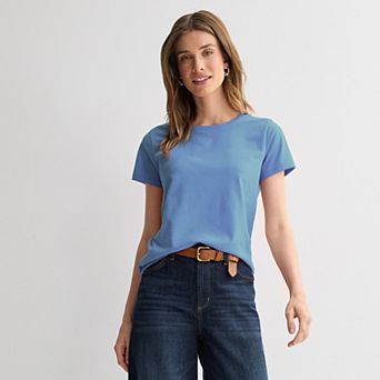 Women's Sonoma Goods For Life® Everyday Short Sleeve Crewneck Tee