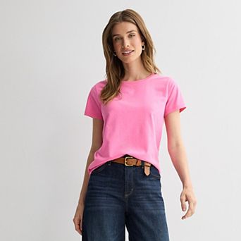 Women's Sonoma Goods For Life® Everyday Short Sleeve Crewneck Tee