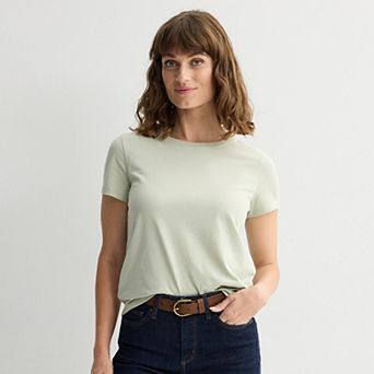 Women's Sonoma Goods For Life® Everyday Short Sleeve Crew Tee