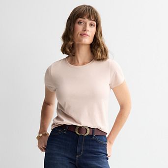 Women's Sonoma Goods For Life® Everyday Short Sleeve Crew Tee