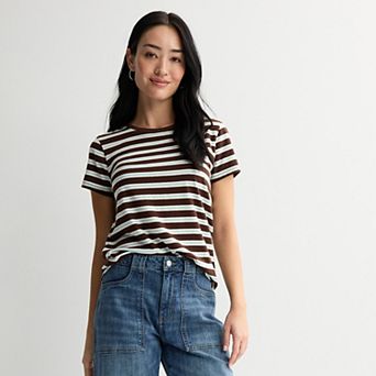 Women's Sonoma Goods For Life® Everyday Short Sleeve Crew Tee