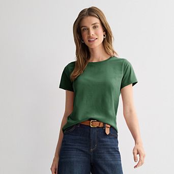 Women's Sonoma Goods For Life® Everyday Short Sleeve Crew Tee