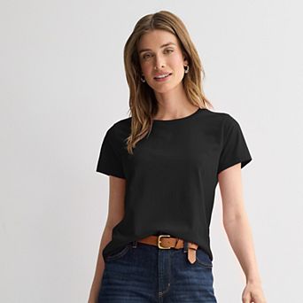 Women's Sonoma Goods For Life® Everyday Short Sleeve Crew Tee